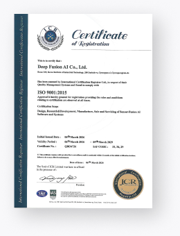ISO 9001 certificate scan